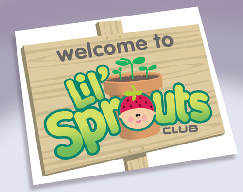 Lil' Sprouts Club<br>Poster