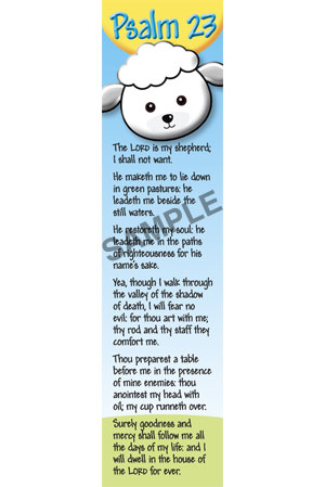 Bookmark - Psalm 23/Kids